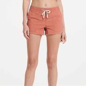 Vuori Orange Ripstop Shorts Women's Casual Shorts Size XS